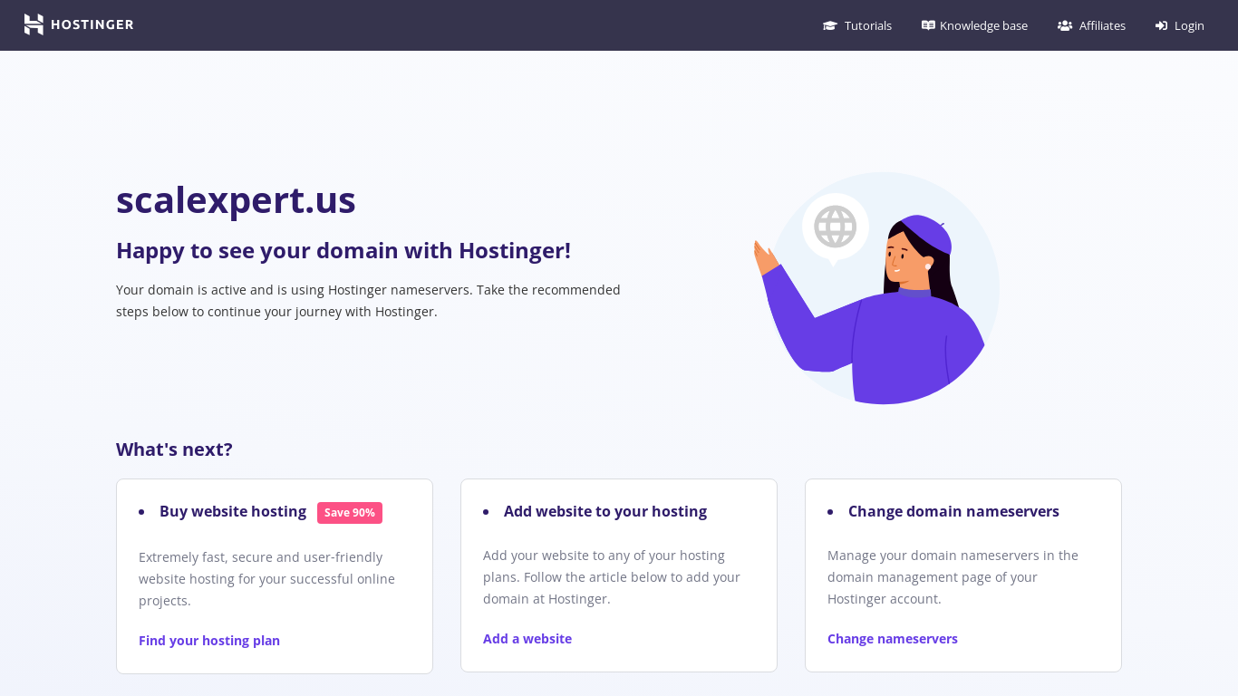 the desktop screenshot of scalexpert.us