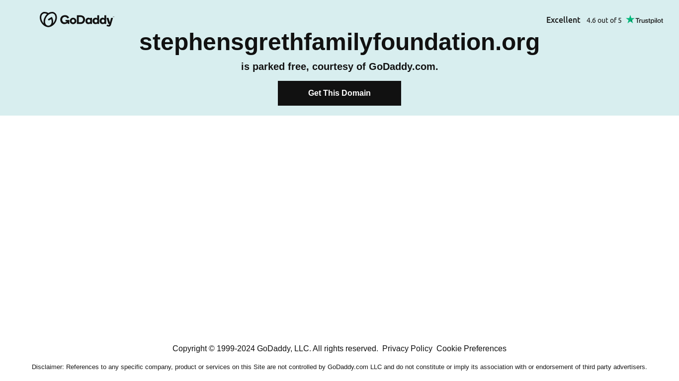the desktop screenshot of stephensgrethfamilyfoundation.org