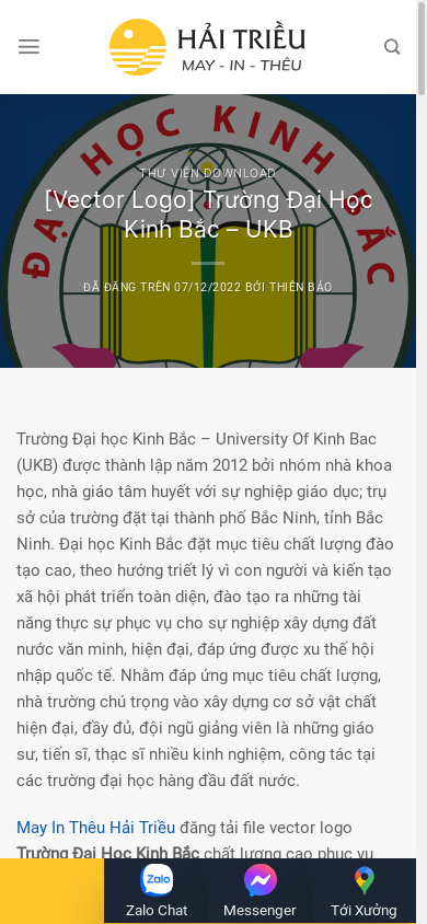 the mobile screenshot of haitrieu.com