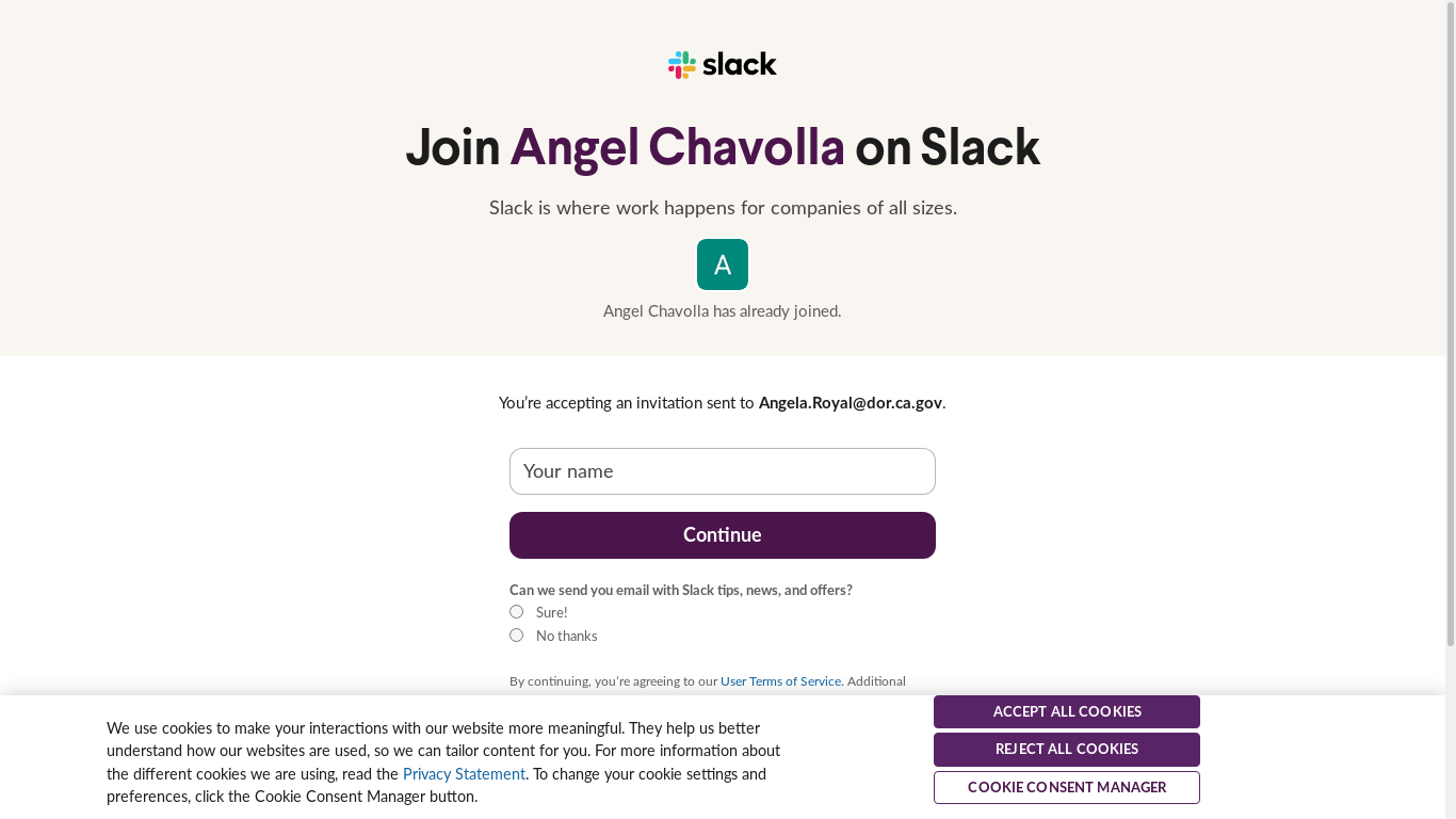 the desktop screenshot of a-36u7772.slack.com