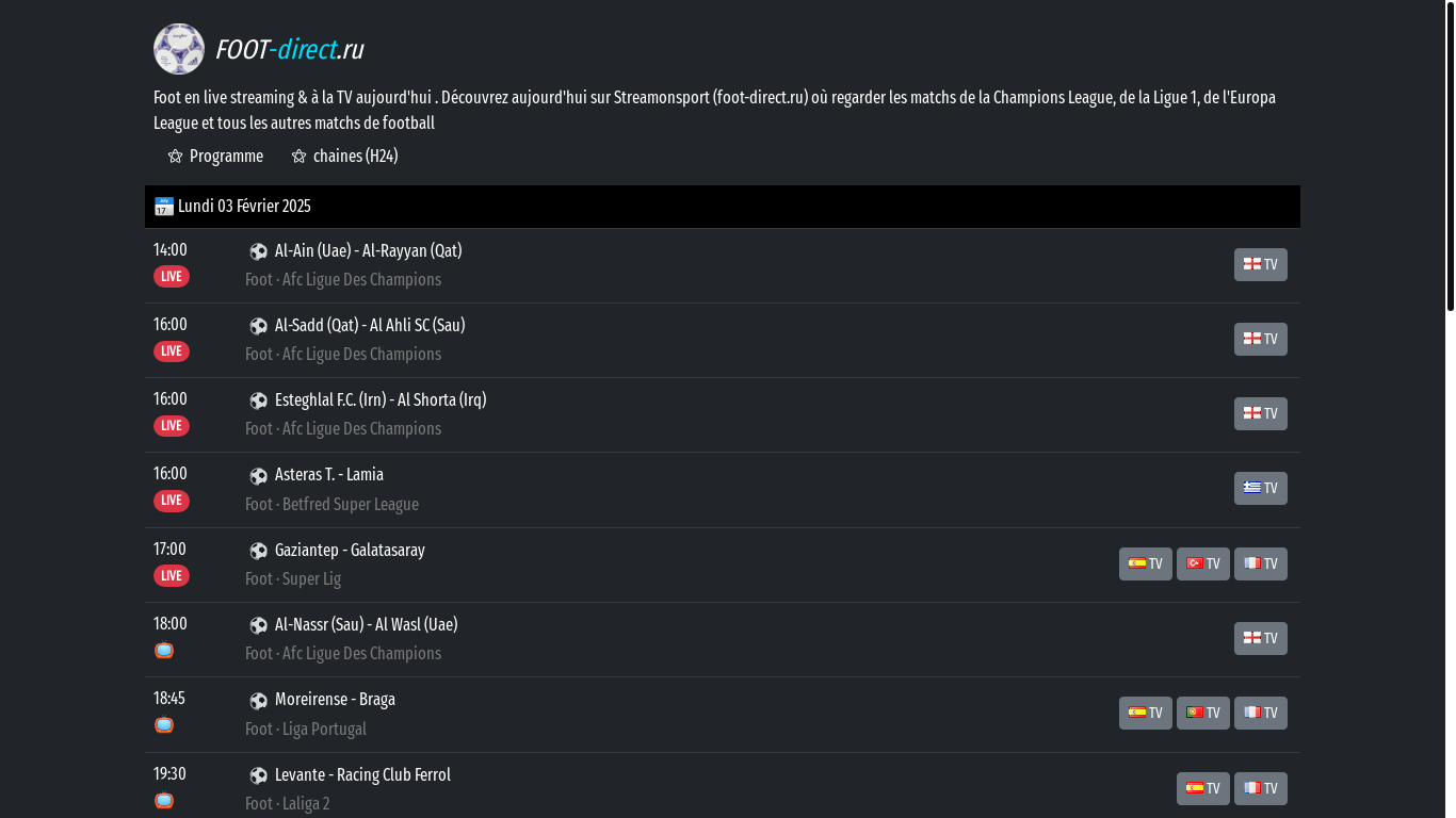 the desktop screenshot of foot-direct.ru