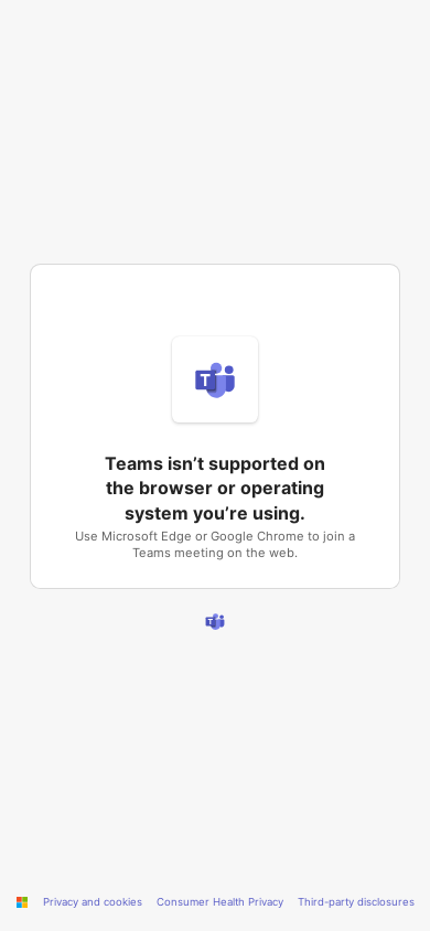the mobile screenshot of teams.live.com