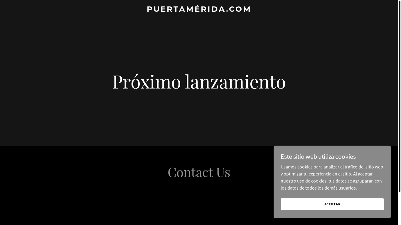 the desktop screenshot of xn--puertamrida-hbb.com