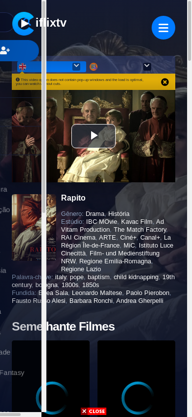 the mobile screenshot of iflixtv.xyz