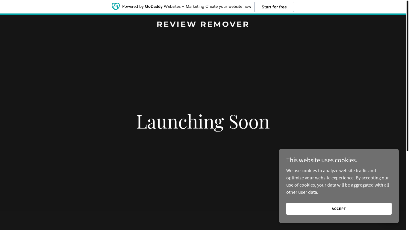the desktop screenshot of review-remover.com