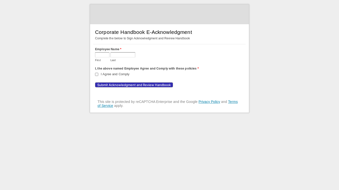 the desktop screenshot of hrfileshare.wufoo.com