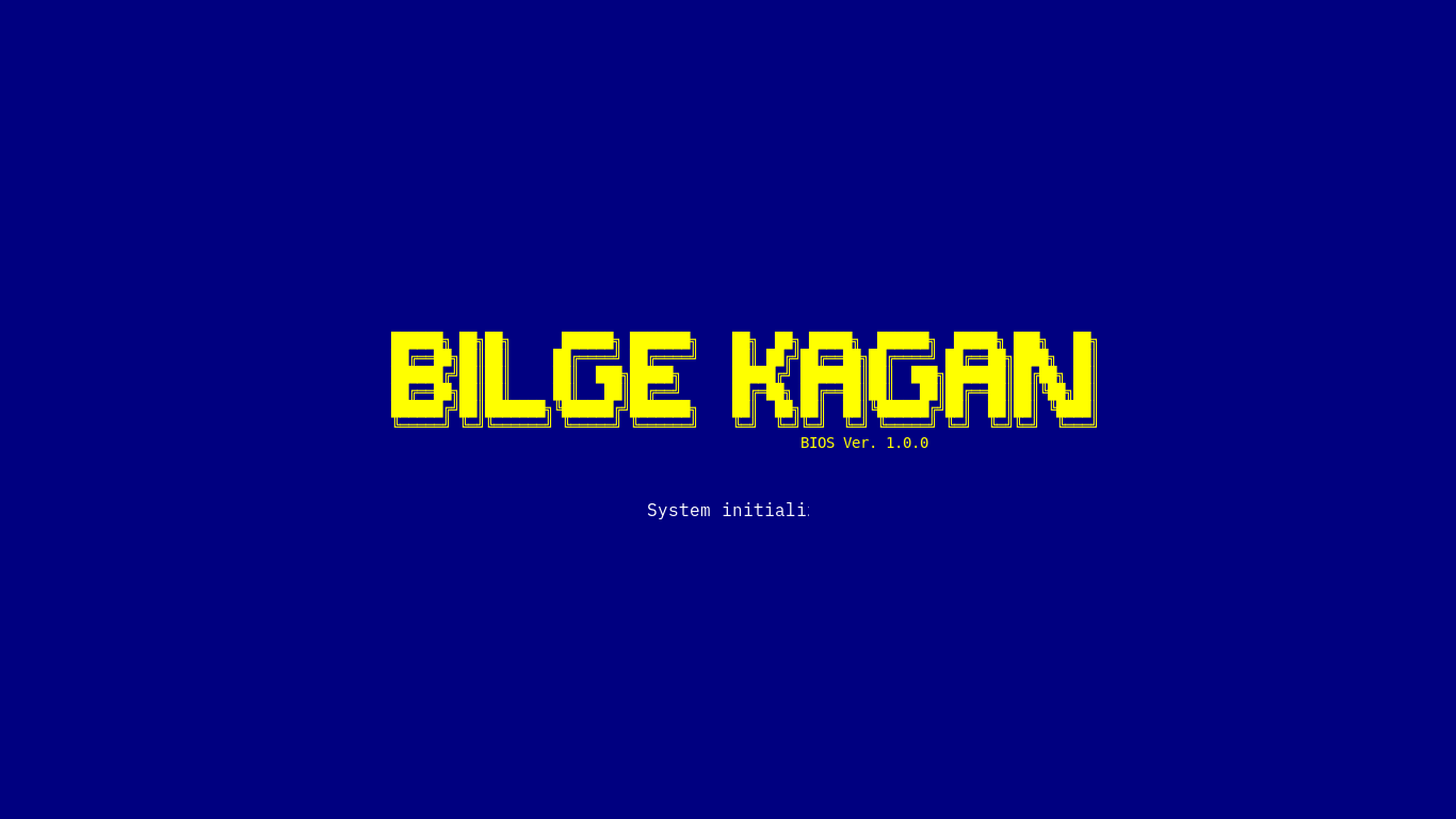 the desktop screenshot of bilgekagansenol.dev