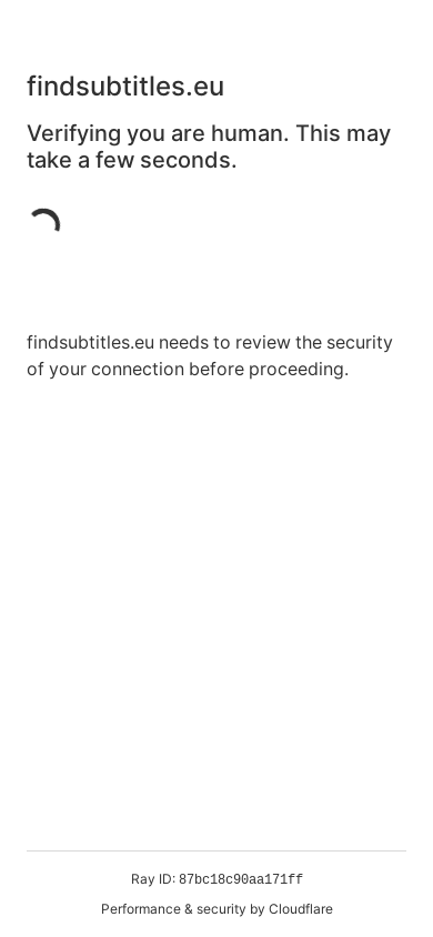 the mobile screenshot of findsubtitles.eu
