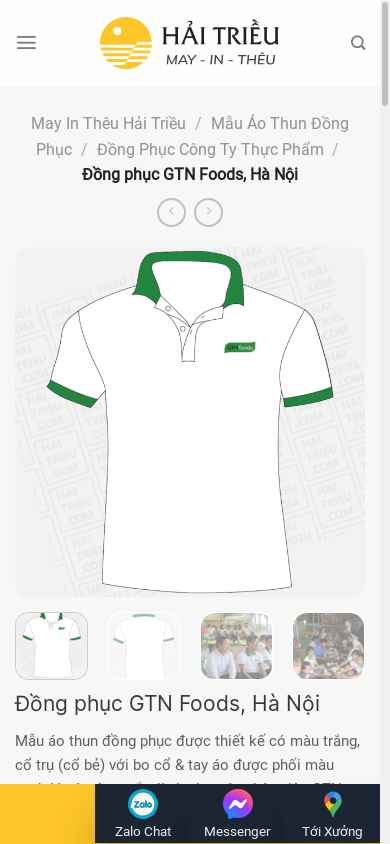 the mobile screenshot of haitrieu.com