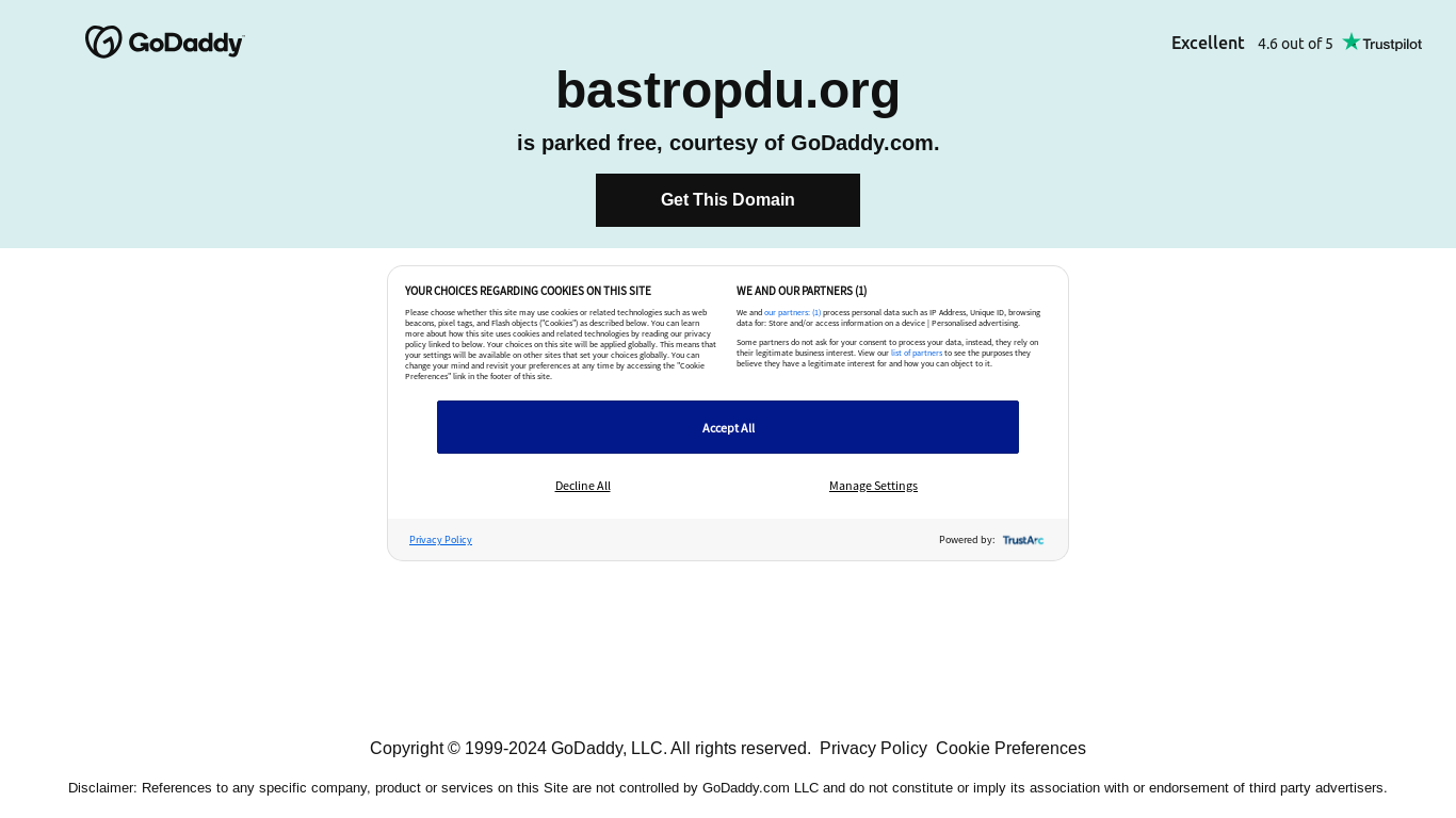 the desktop screenshot of bastropdu.org