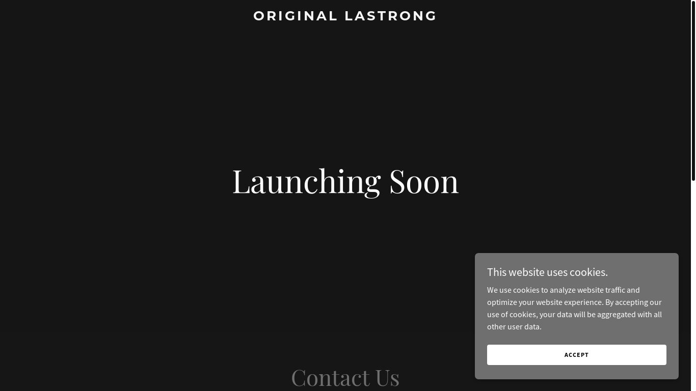 the desktop screenshot of originallastrong.com