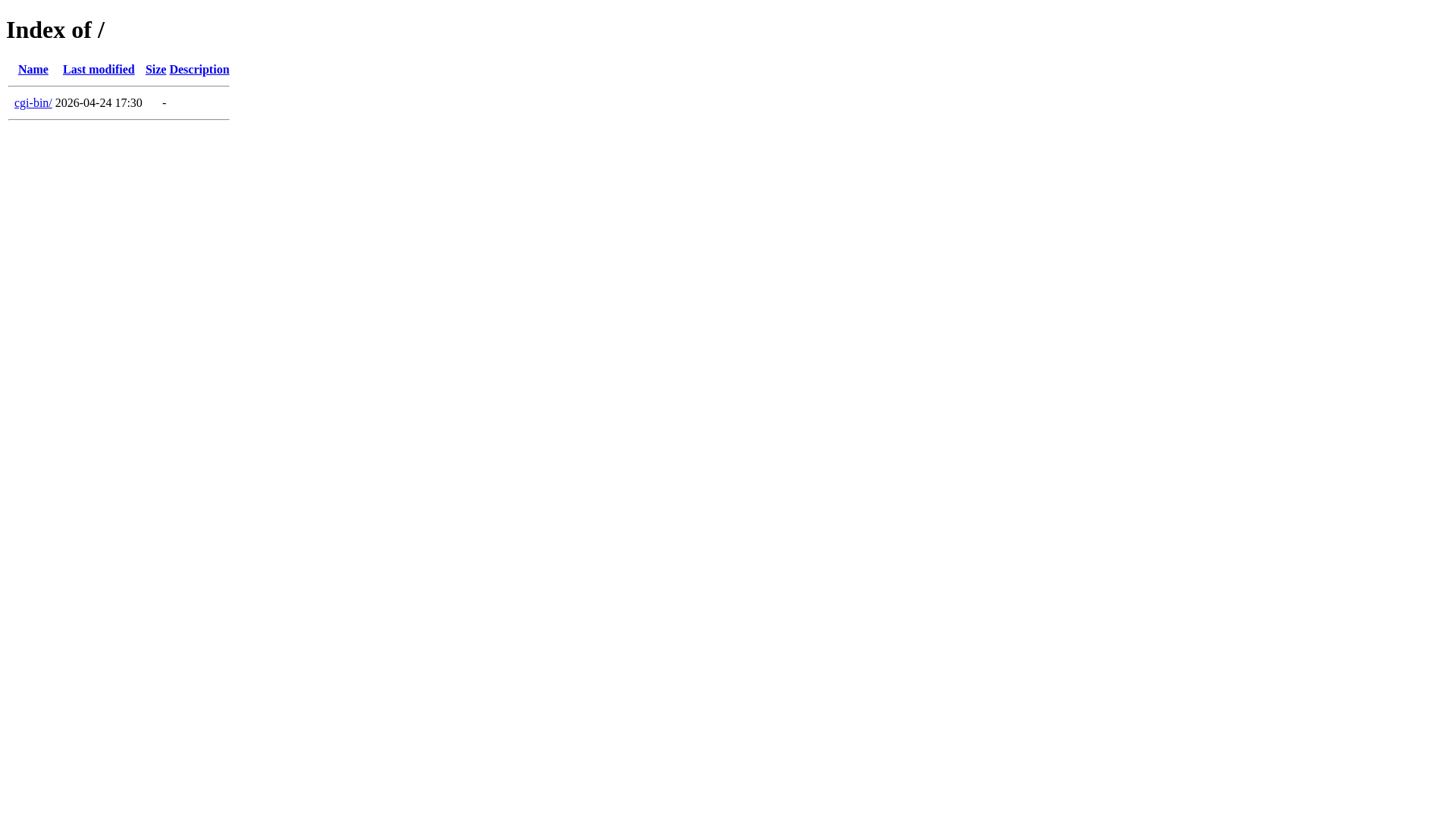 Index of / - URL Scan Results | Tiny Scan