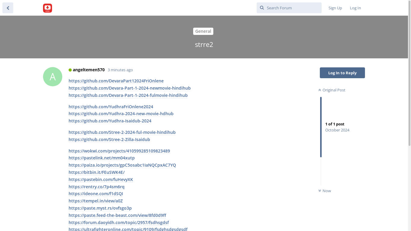 the desktop screenshot of forum.instube.com