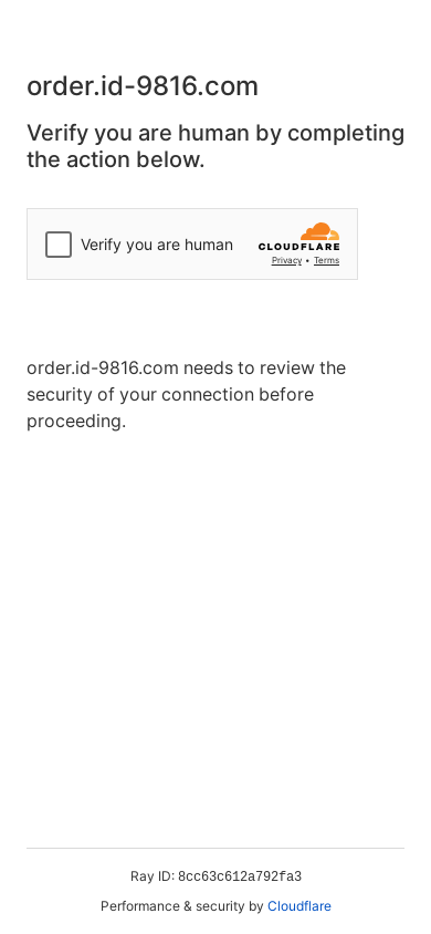 the mobile screenshot of order.id-9816.com