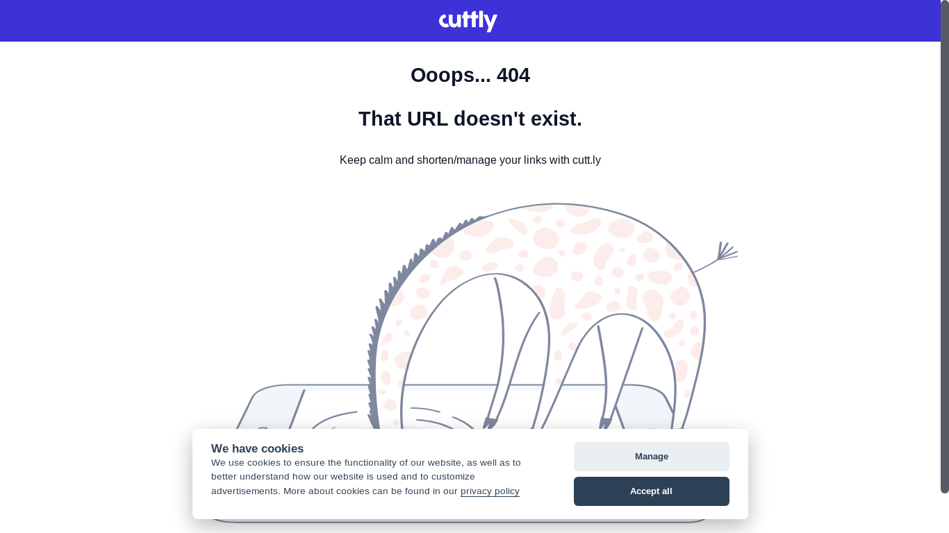 the desktop screenshot of cutt.ly