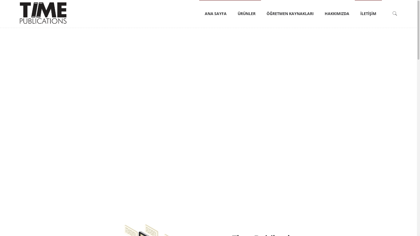 the desktop screenshot of www.time-publications.com
