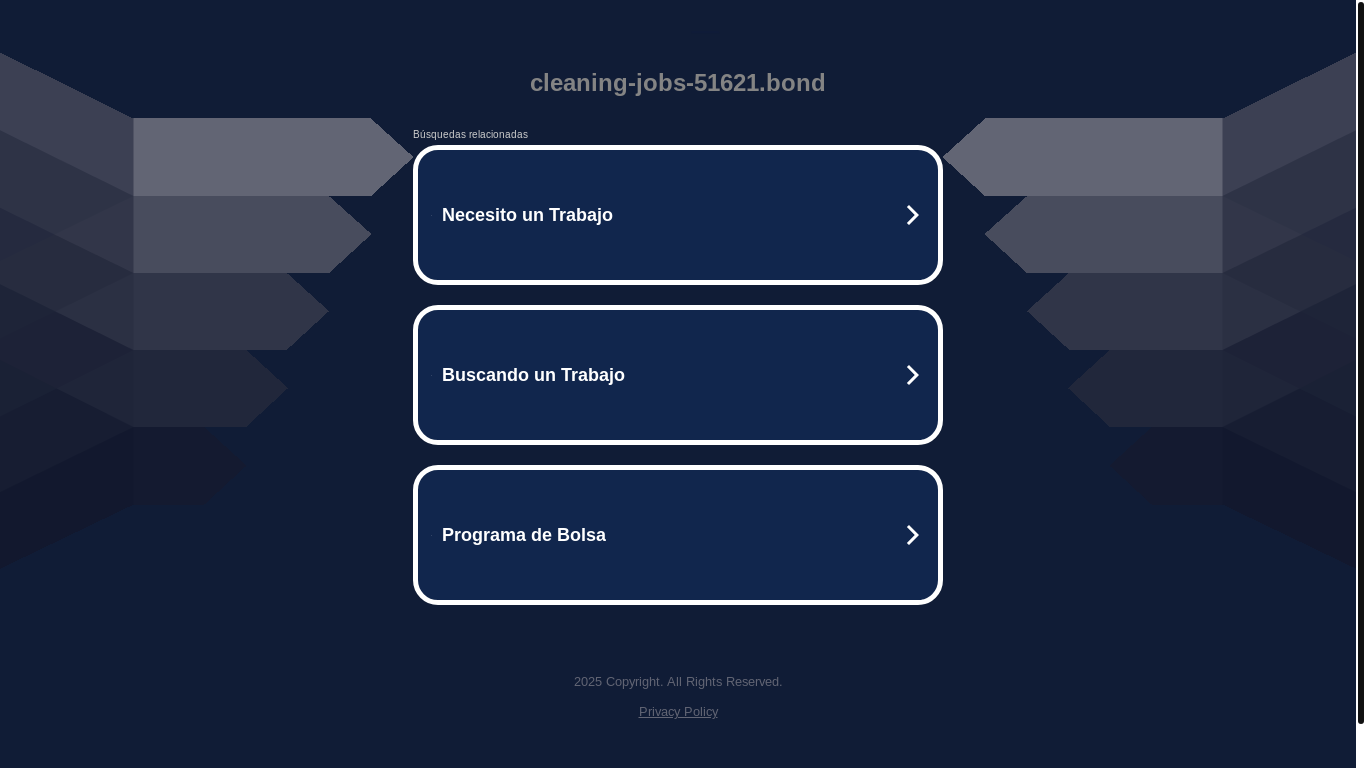 the desktop screenshot of cleaning-jobs-51621.bond