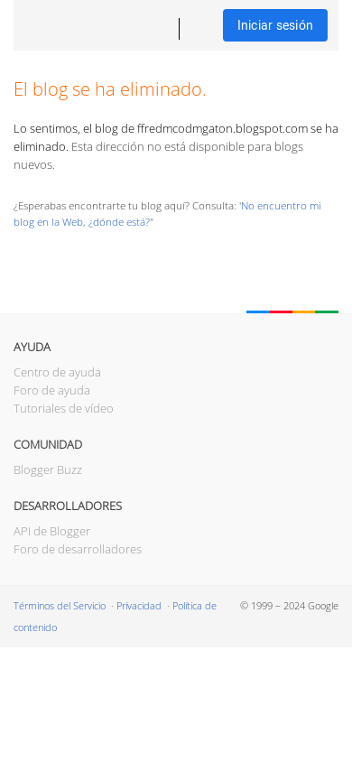 the mobile screenshot of www.blogger.com