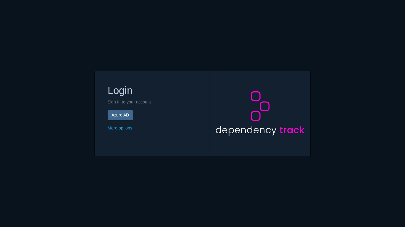 the desktop screenshot of dependencytrack-dev.sikt.no