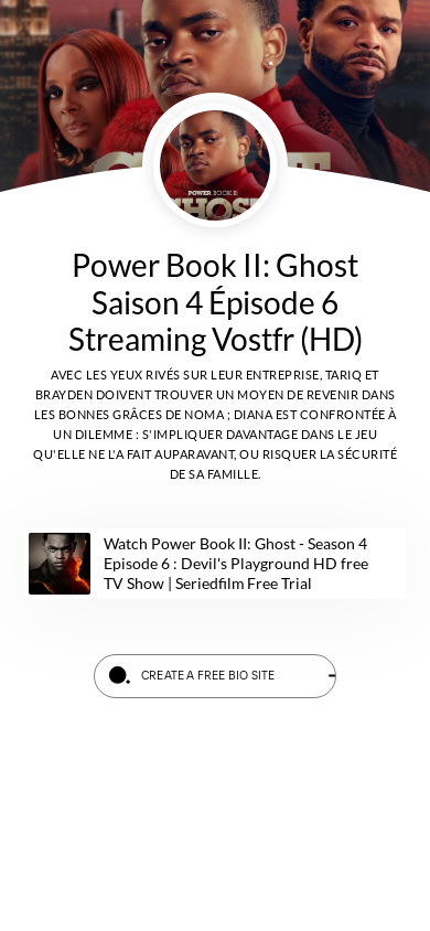 the mobile screenshot of bio.site