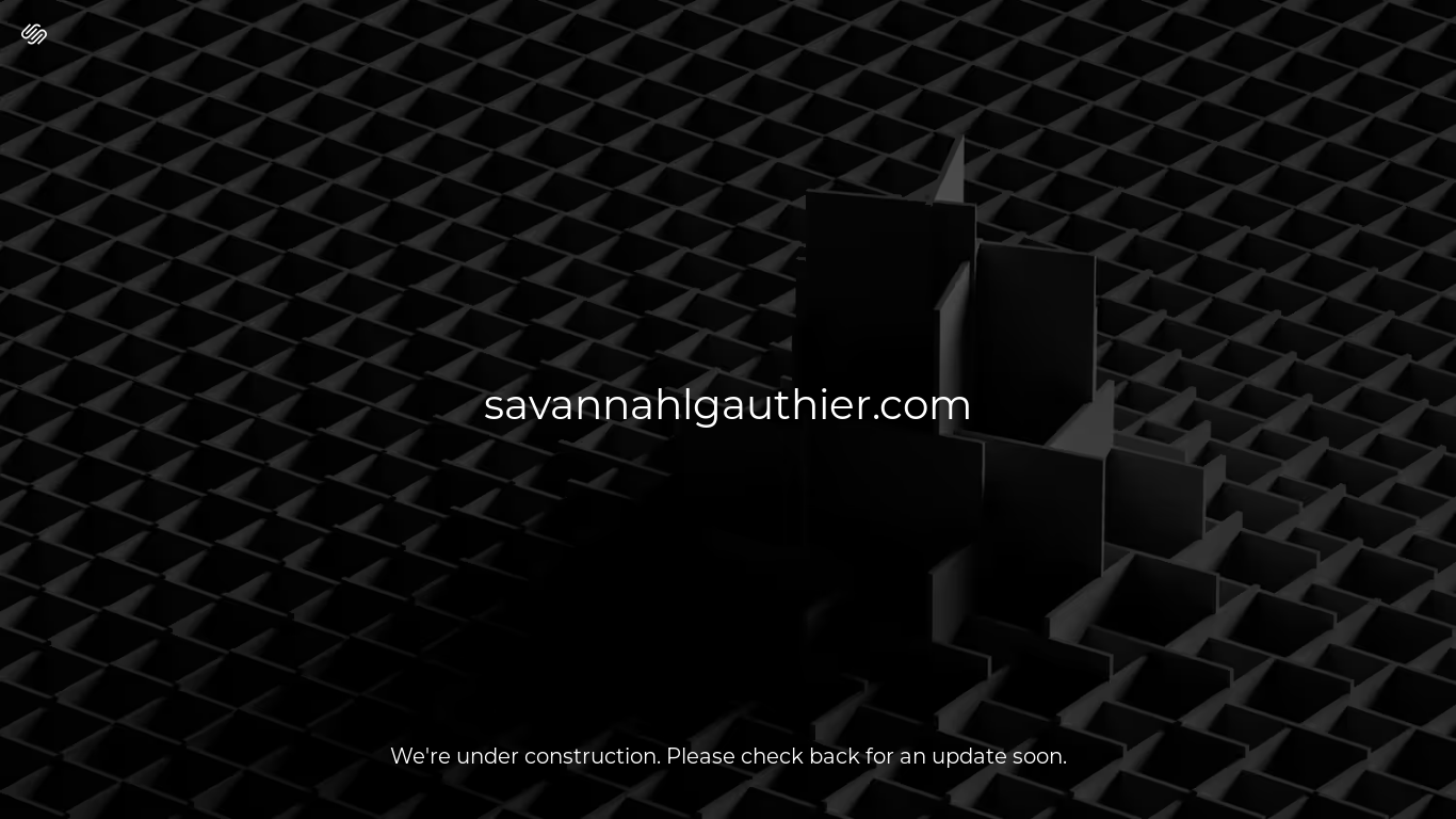 the desktop screenshot of savannahlgauthier.com