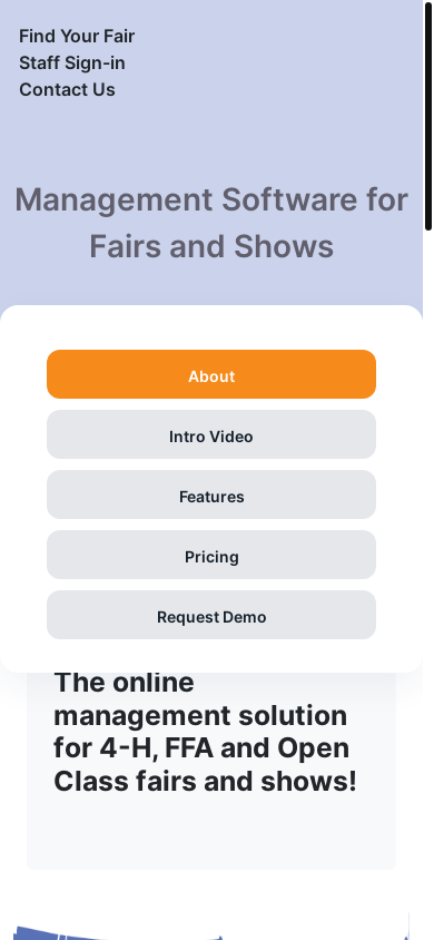 the mobile screenshot of fairentry.com