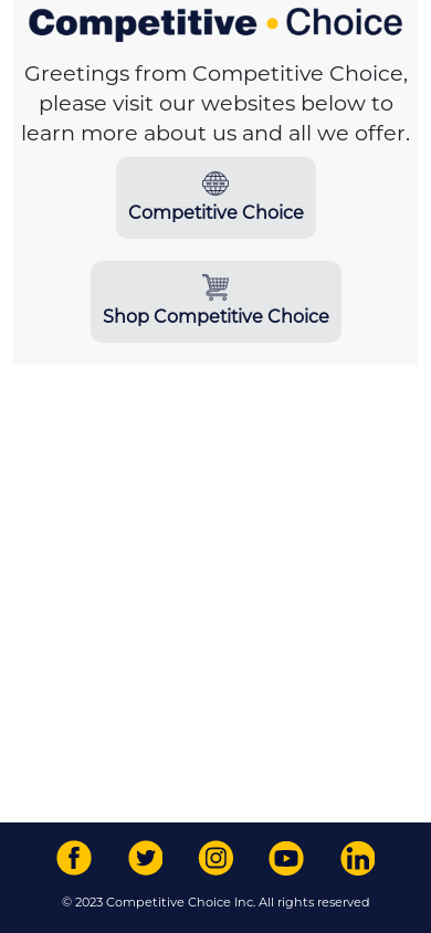 the mobile screenshot of shopccisupply.net