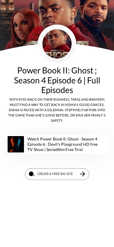 the mobile screenshot of bio.site