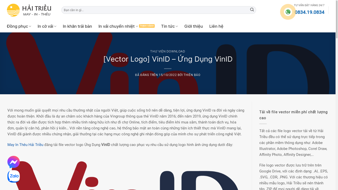 the desktop screenshot of haitrieu.com