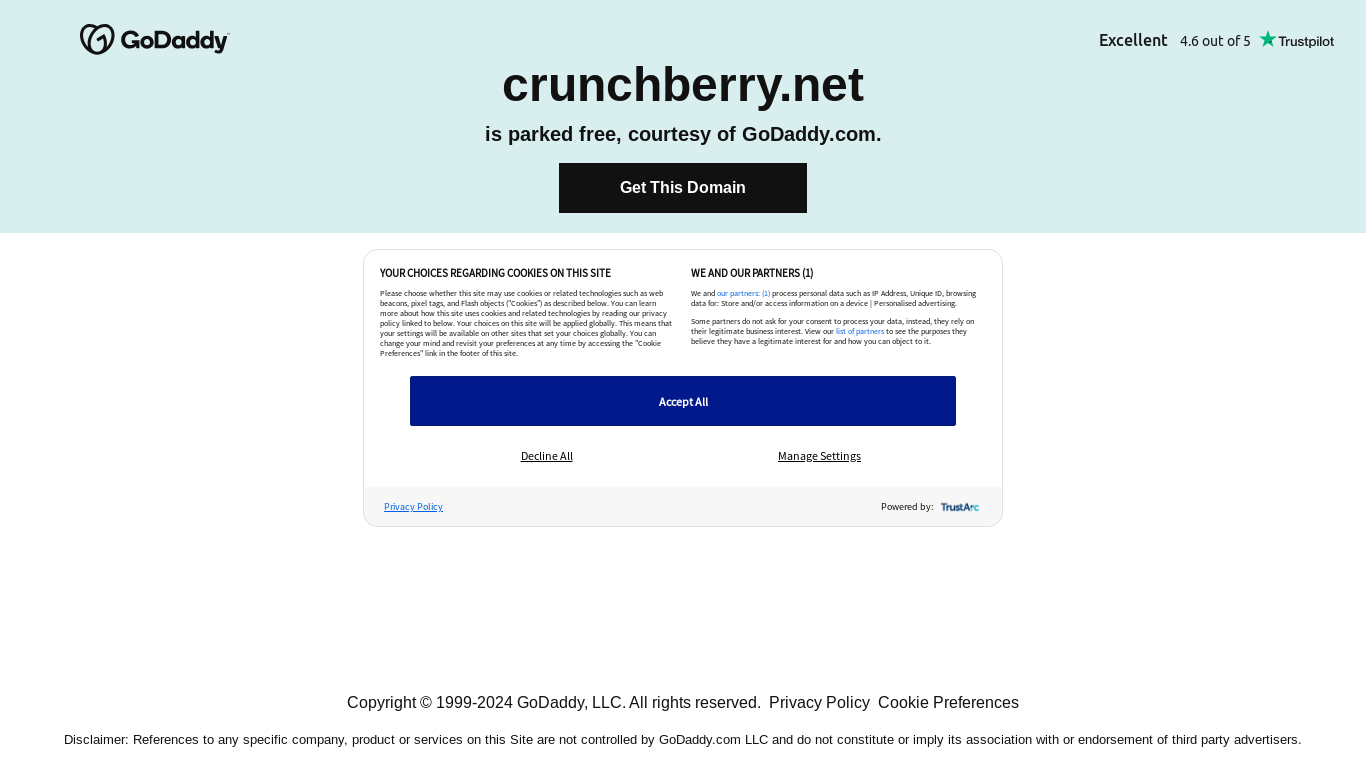 the desktop screenshot of crunchberry.net