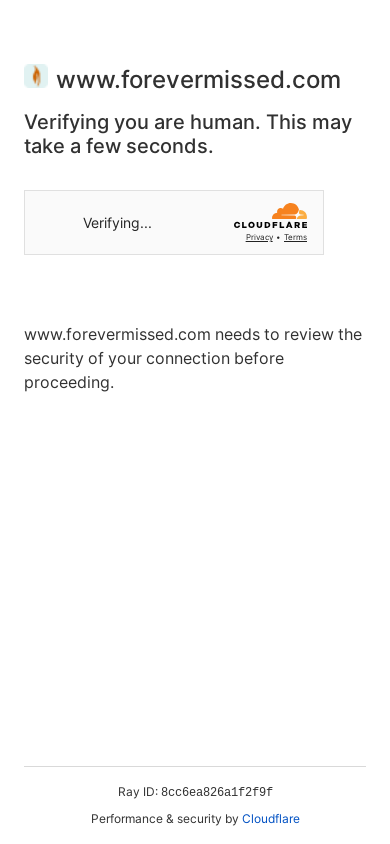 the mobile screenshot of www.forevermissed.com