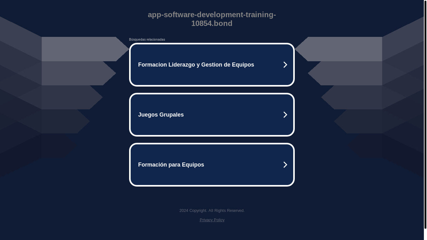 the desktop screenshot of app-software-development-training-10854.bond