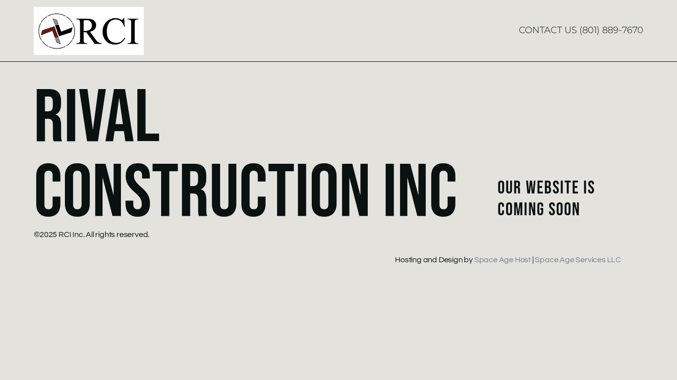 the desktop screenshot of www.rcidirectional.com