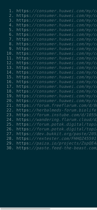 the mobile screenshot of p.ip.fi