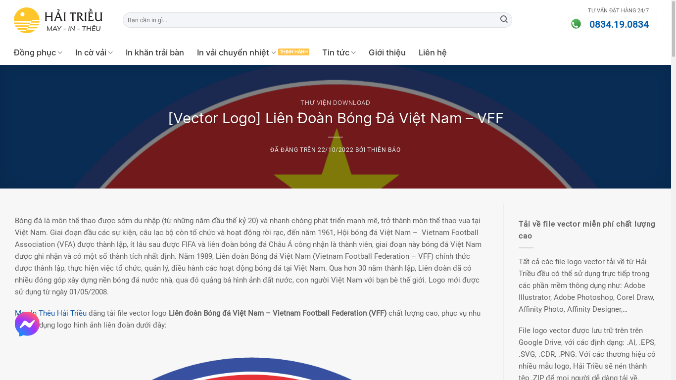 the desktop screenshot of haitrieu.com
