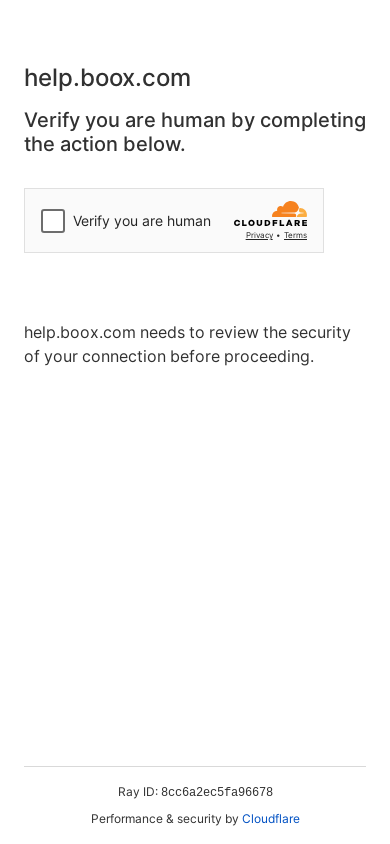 the mobile screenshot of help.boox.com
