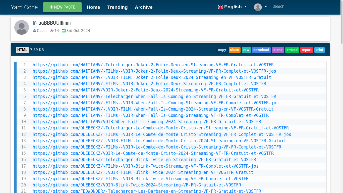 the desktop screenshot of yamcode.com