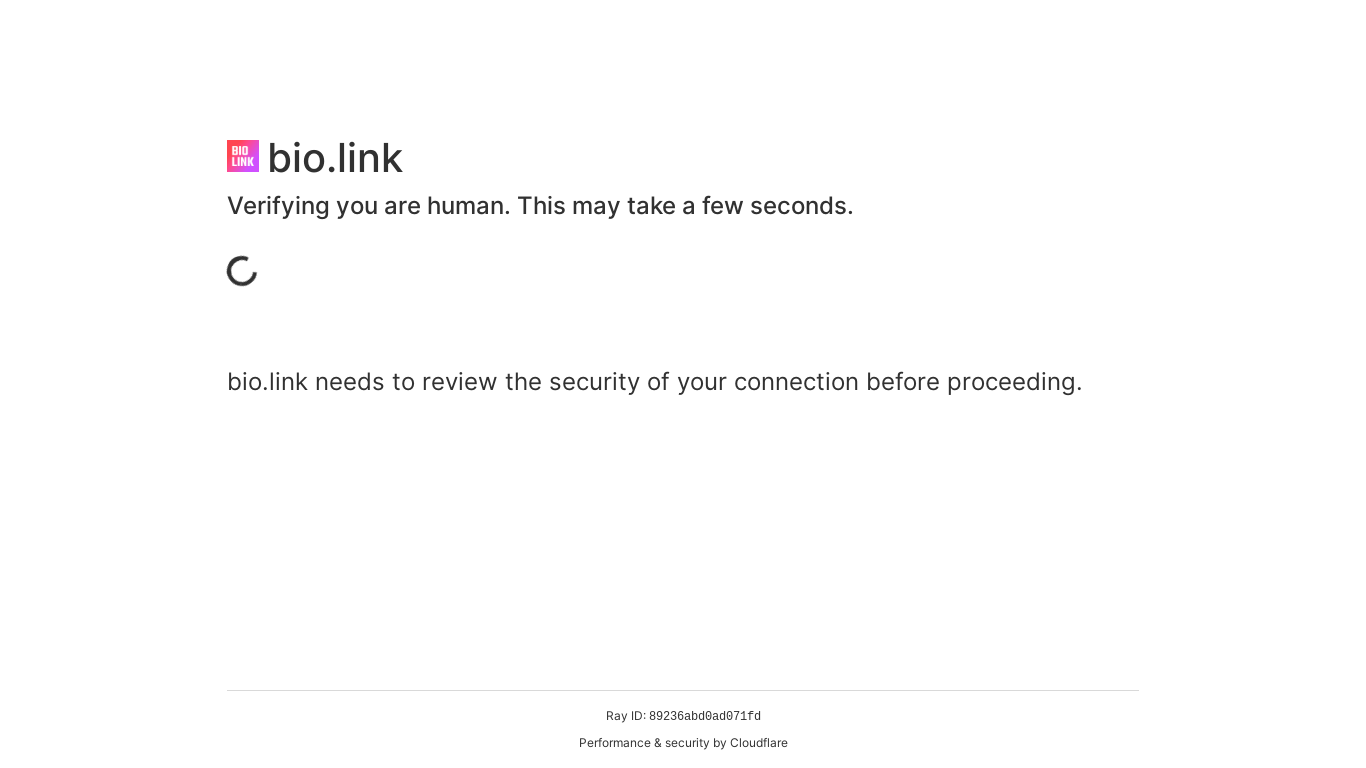 the desktop screenshot of bio.link