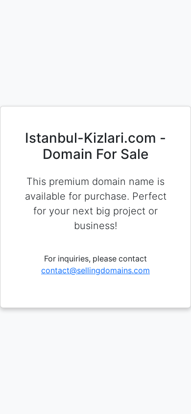 the mobile screenshot of istanbul-kizlari.com