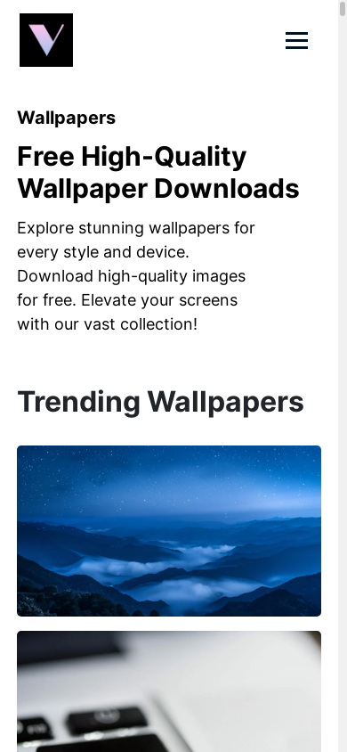 the mobile screenshot of vulplex.com