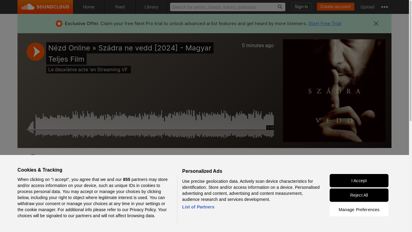 the desktop screenshot of soundcloud.com
