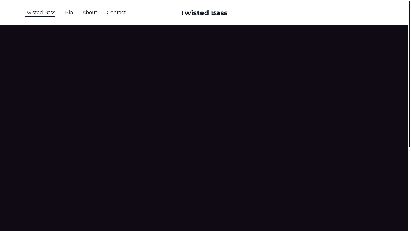 the desktop screenshot of www.twistedbass.site