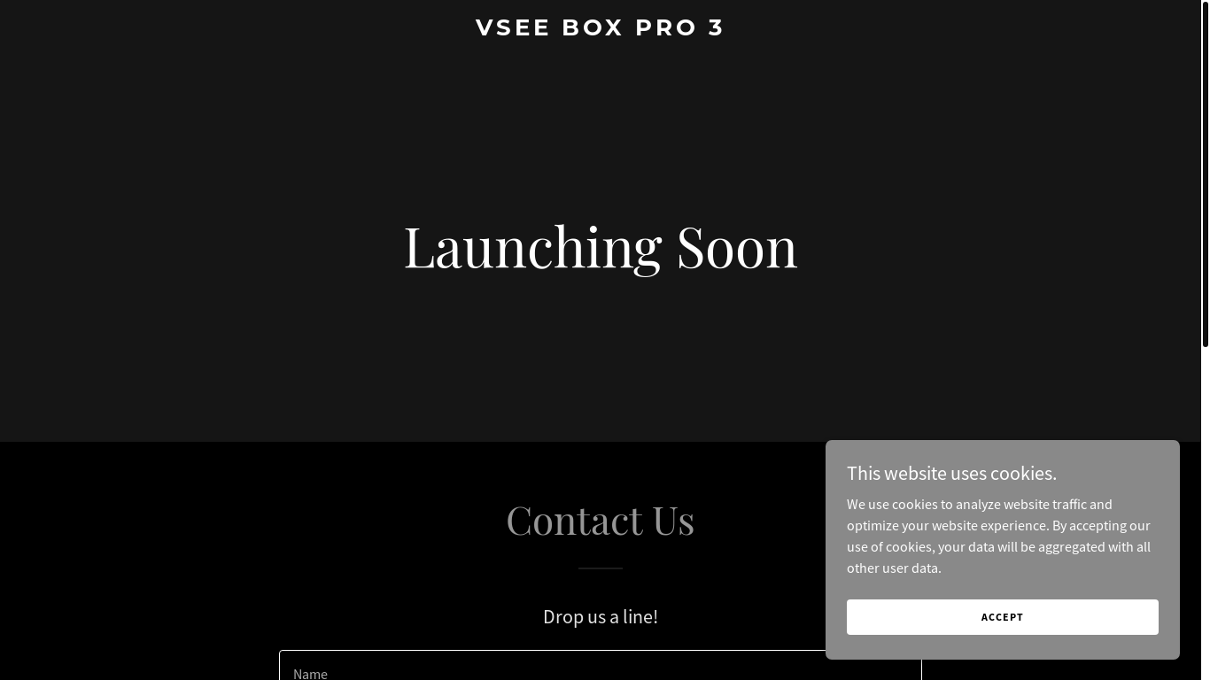 the desktop screenshot of vseeboxpro3.com