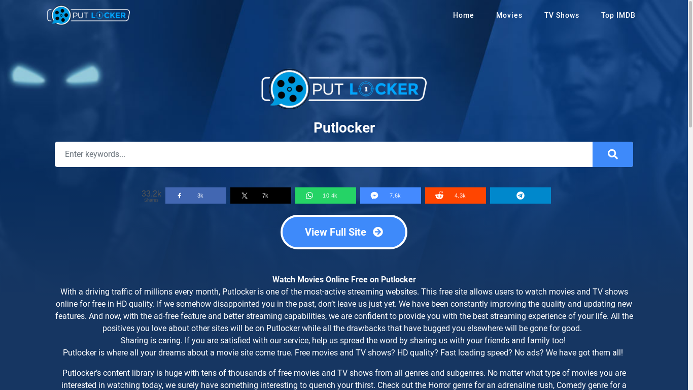 the desktop screenshot of putlocker.gy