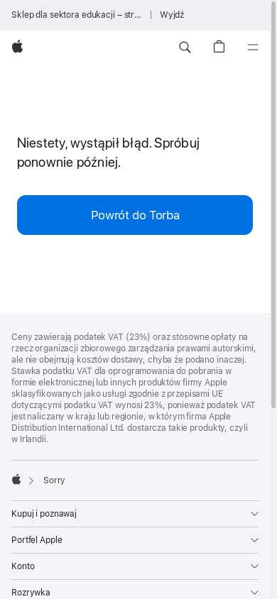 the mobile screenshot of www.apple.com