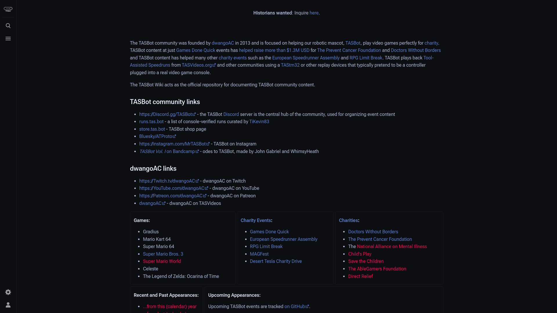 TASBot Wiki - URL Scan Results | Tiny Scan