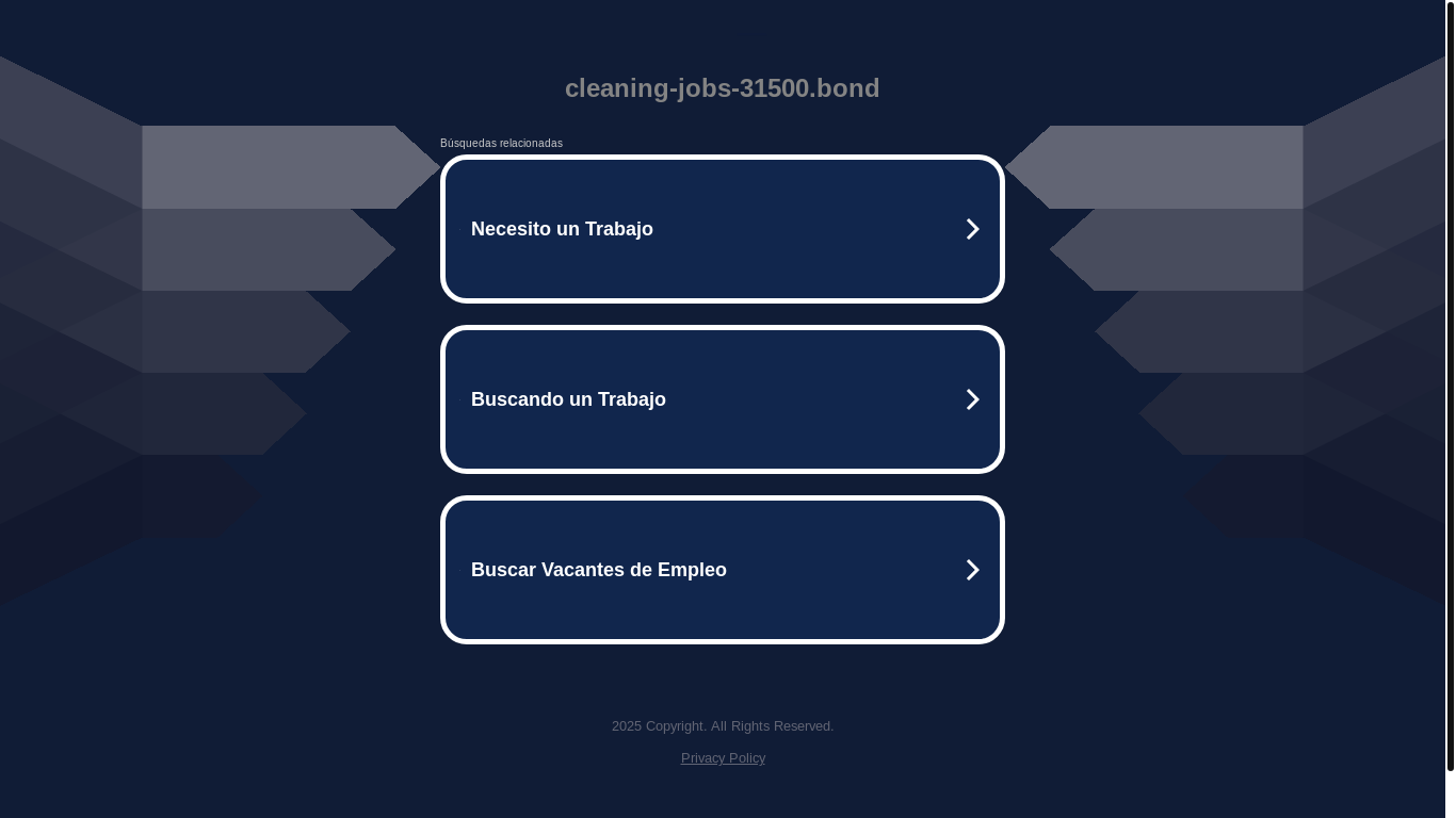 the desktop screenshot of cleaning-jobs-31500.bond