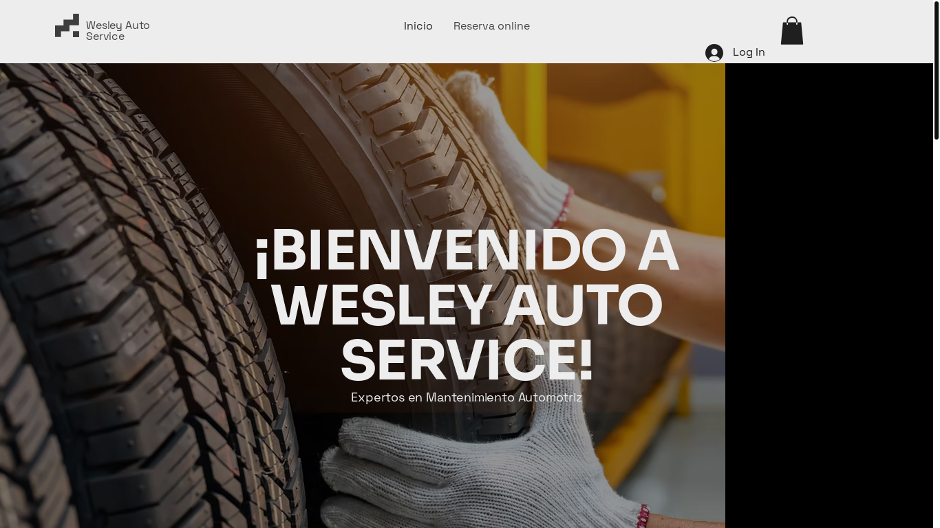 the desktop screenshot of www.wesleyautoservice.com