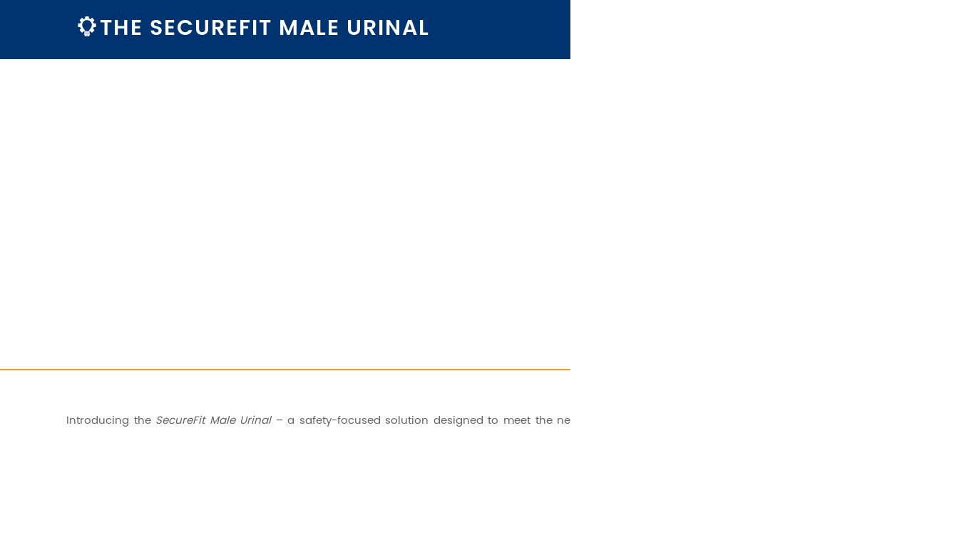 the desktop screenshot of securefitmaleurinal.com
