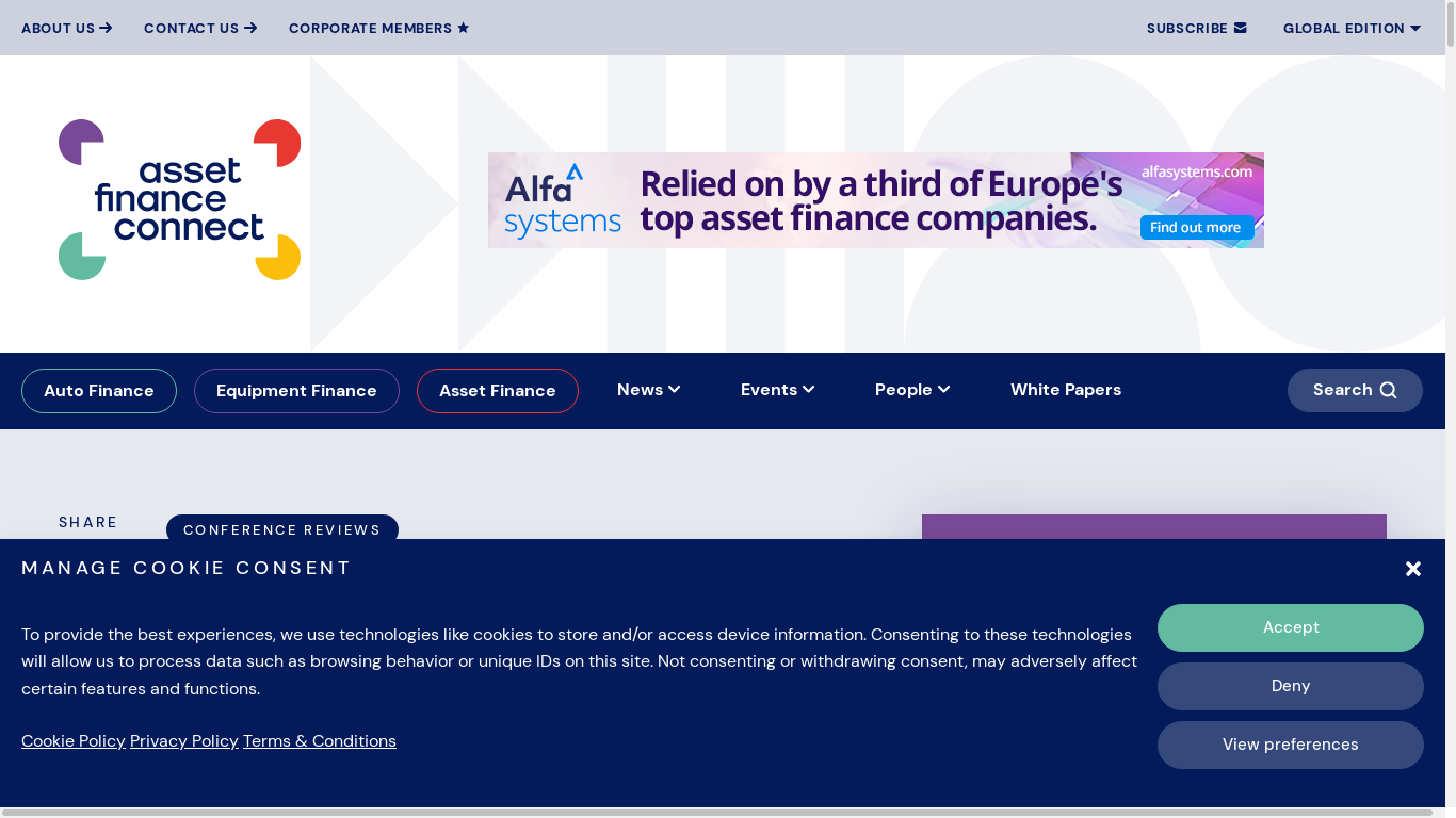 the desktop screenshot of assetfinanceconnect.com